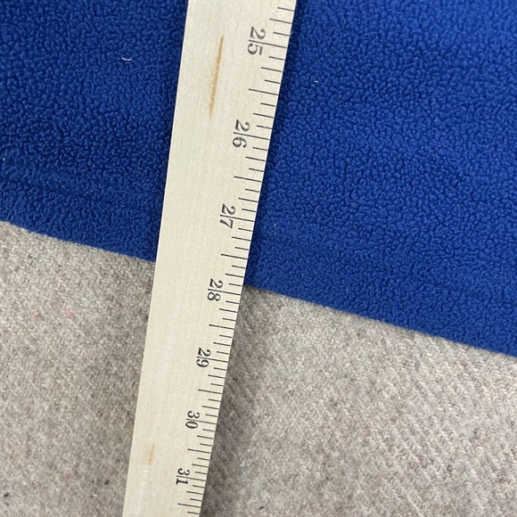 vintage New york Giants sweatshirt mens large 2000 y2k NFL 1/4 zip - Picture 9 of 10